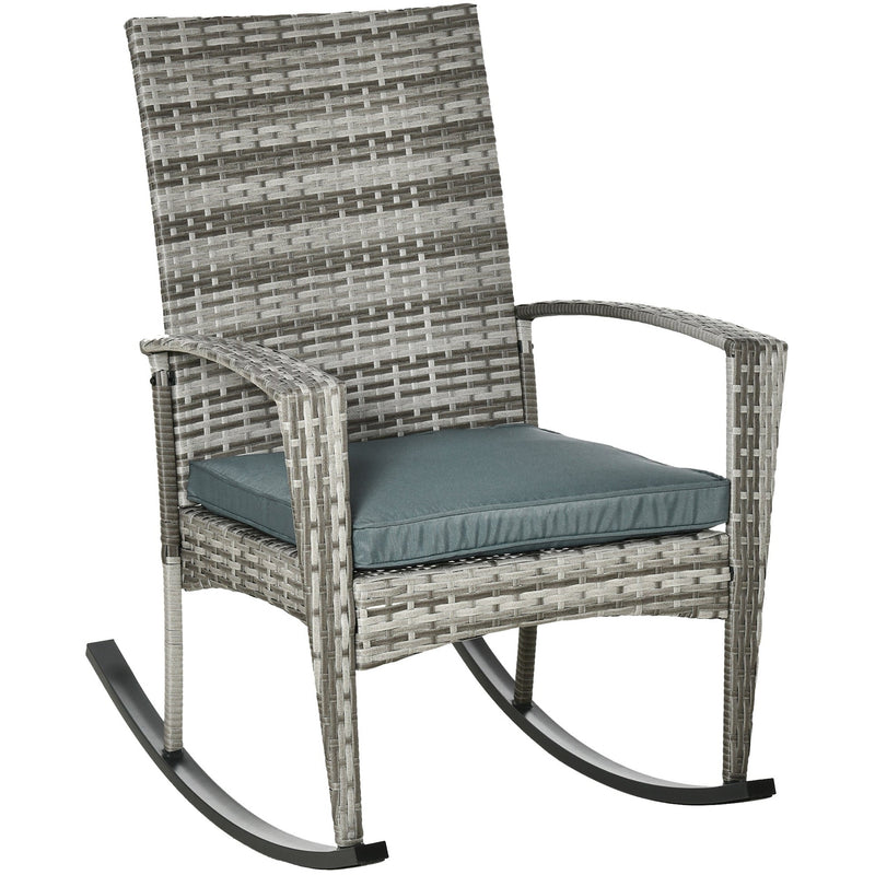 Outdoor Rocking Chair With Cushions