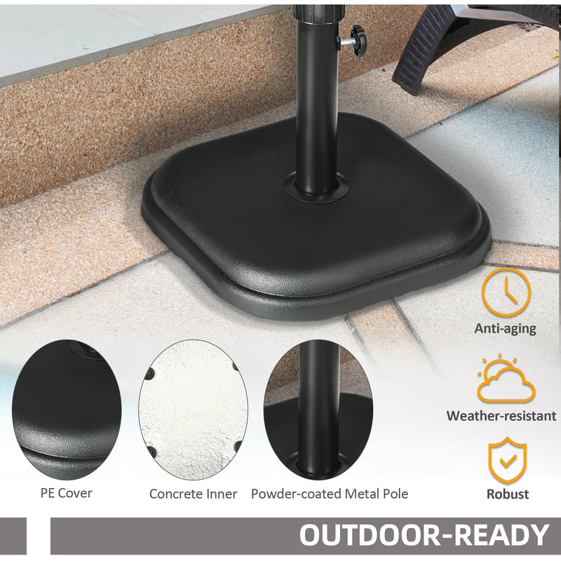 11kg Concrete Parasol Base