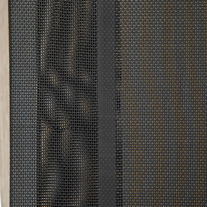 Black Elevated Pet Bed: Large (110x75x20cm)