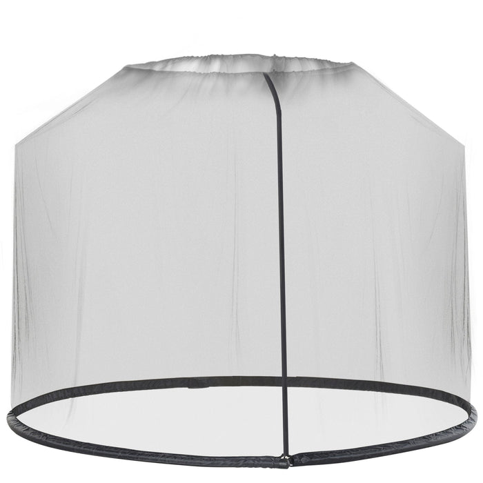 2.3m Patio Umbrella With Mosquito Netting