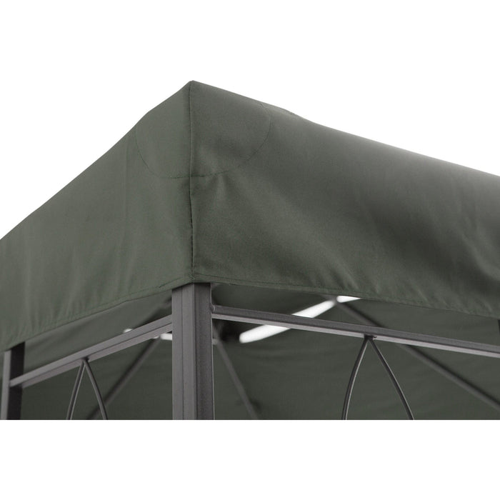 Waterproof Gazebo Canopy Replacement 3x4m (Top Only)