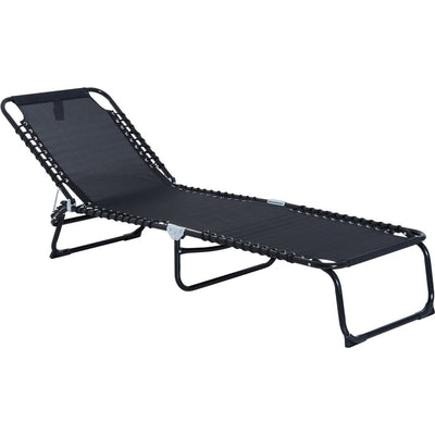 Lightweight Foldable Sun Lounger Outsunny