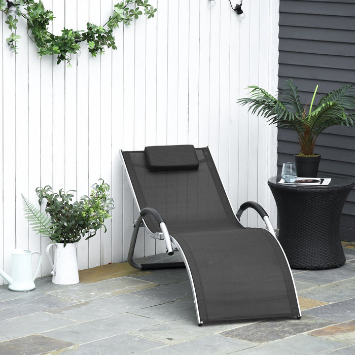 Ergonomic Sun Lounger