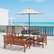 2m Patio Parasol - Outdoor Sun Shade, 6 Ribs Outsunny