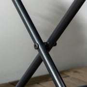Outsunny Black Rattan Folding Table Outsunny