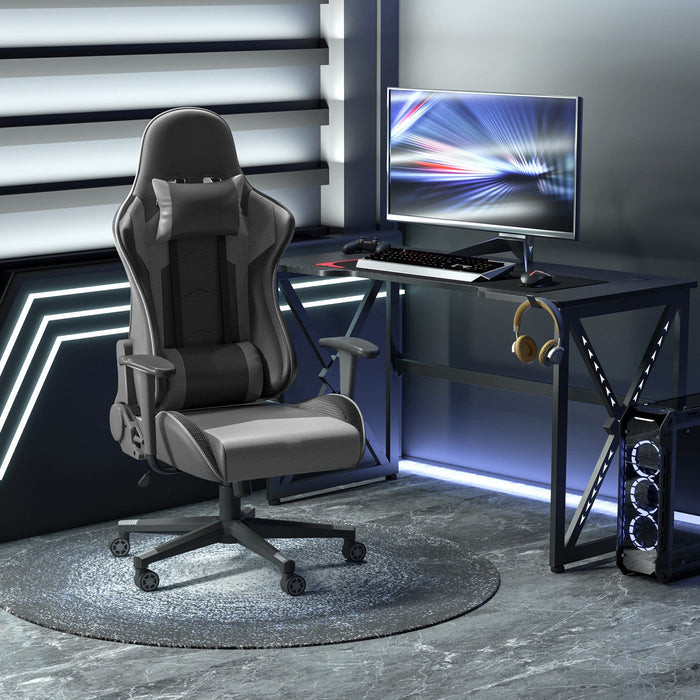 High-Back Racing Gaming Chair Black