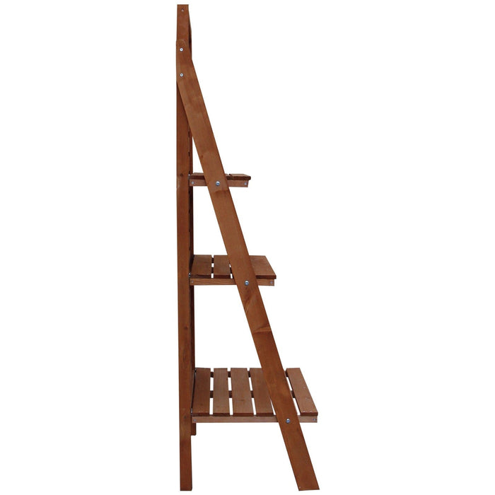 Solid Wood 3 Tier Plant Stand