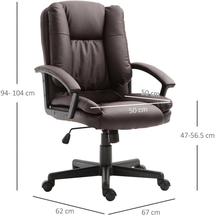 Faux Leather Office Chair