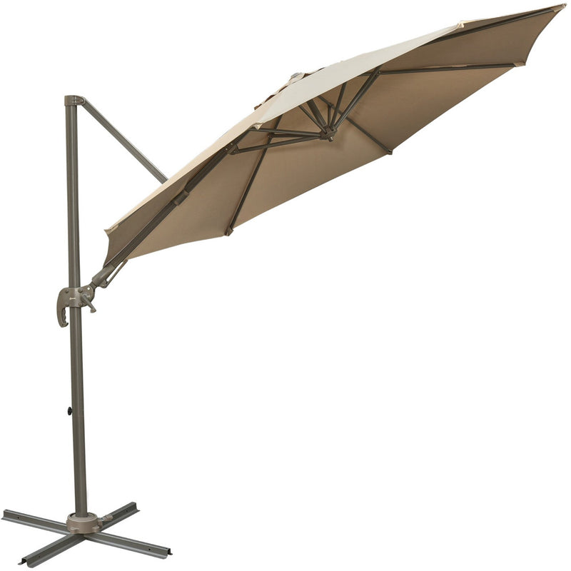 3M Cantilever Garden Parasols with 360° Rotation