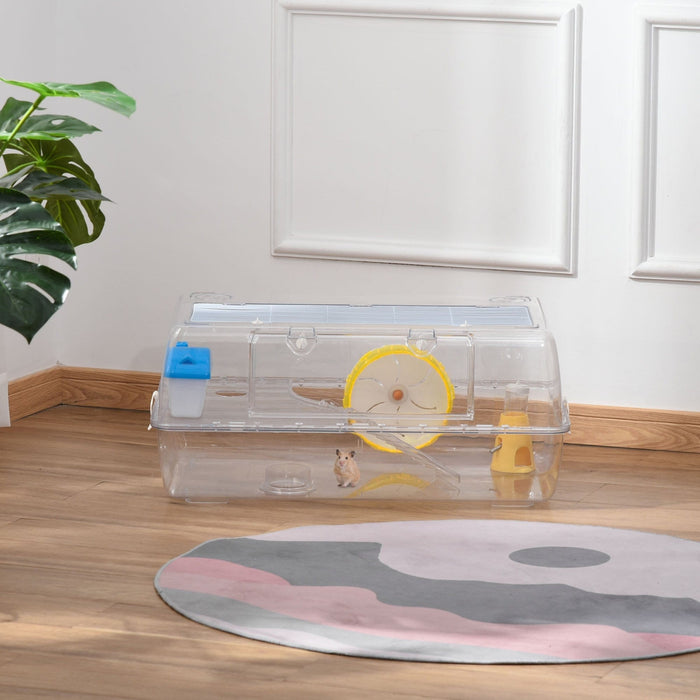 Portable 2 Tier Hamster Cage with Accessories