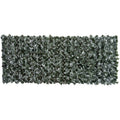 Artificial Leaf Privacy Screen for Fences and Balconies Maintenance Free Dark Green Outsunny
