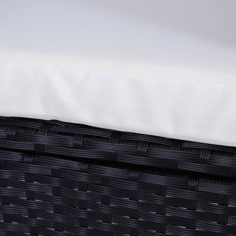 Stylish 3 Piece Rattan Bistro Set