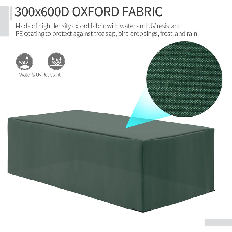 Waterproof Garden Furniture Cover - L255 x W142 x H86cm