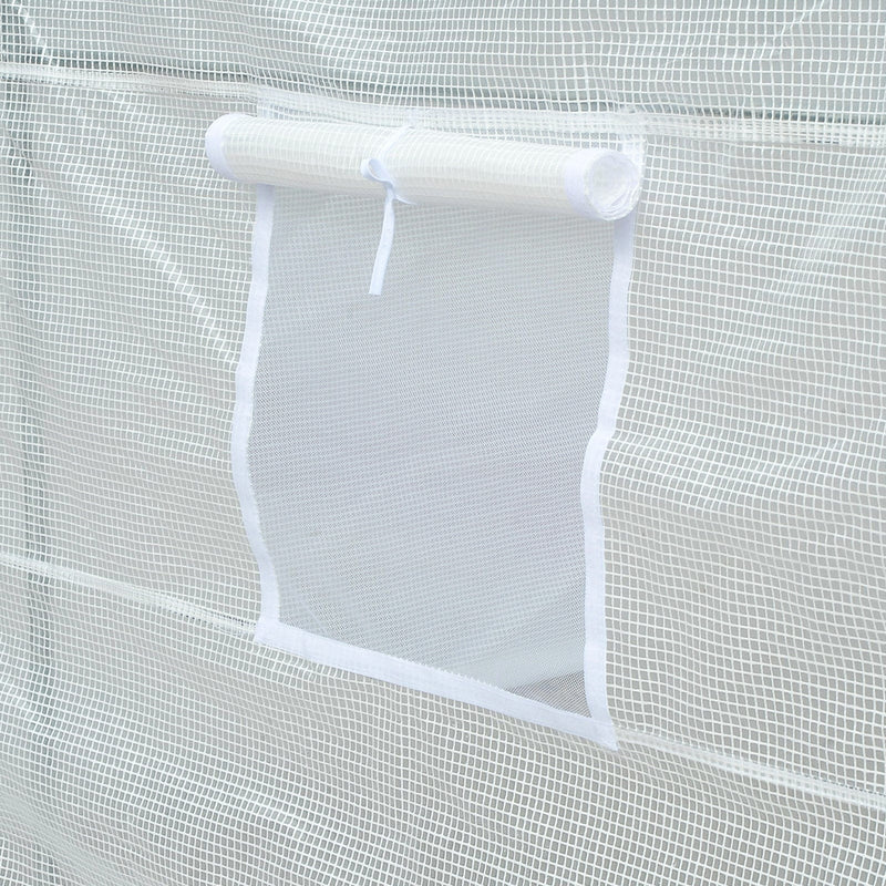 Large Tunnel Greenhouse, Steel Frame, Walk-in, 3.5x2x2m