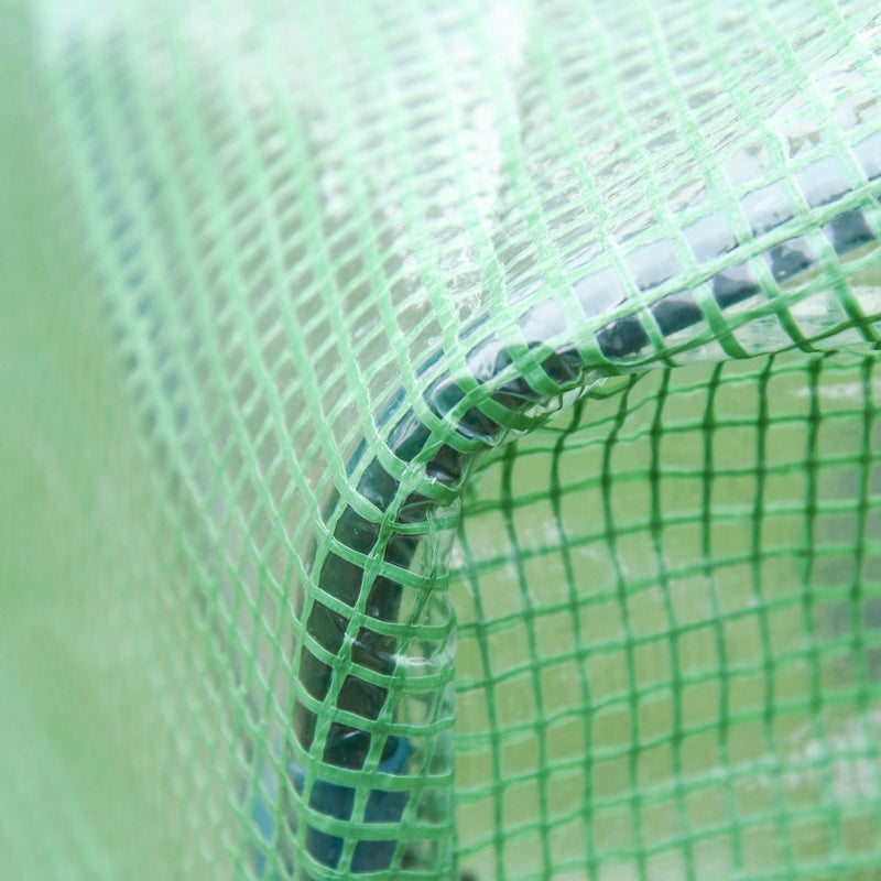 Small Greenhouse For Garden, Roll-Up Door, 180x100x168cm