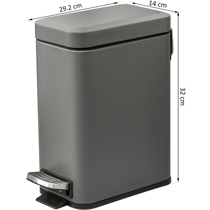 Small Pedal Bin, Soft-Close Lid