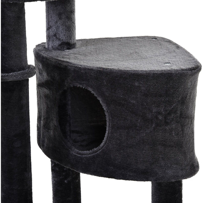 Adjustable Cat Tree, Carpet Platforms, Condo, Sisal Areas