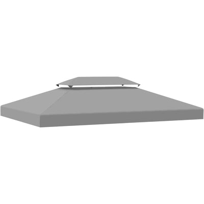 Waterproof Gazebo Canopy Replacement 3x4m (Top Only) Outsunny