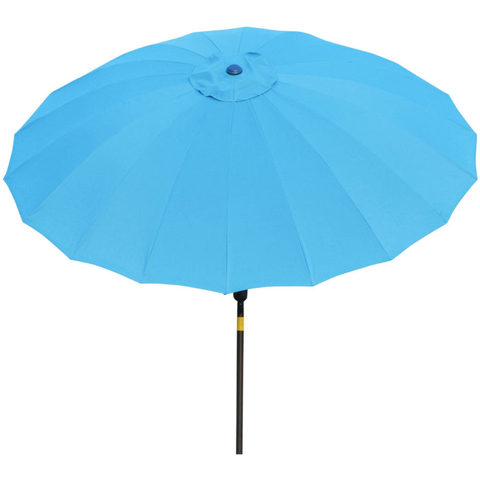 Round Patio Parasol, 2.5m, Tilt Crank, 18 Ribs