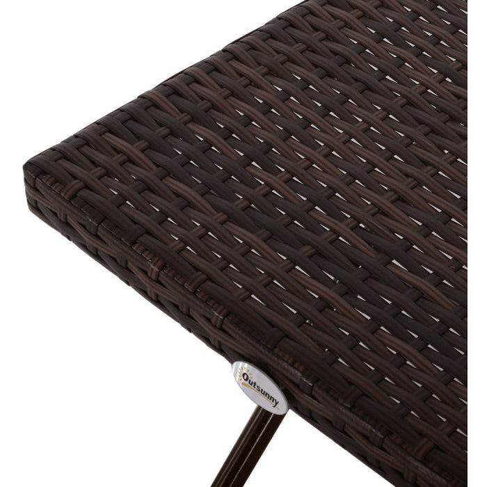 Square Rattan Coffee Table