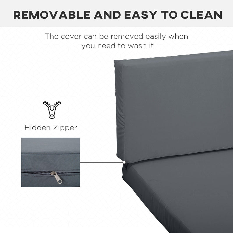 7pc Rattan Furniture Outdoor Cushion Pad Set