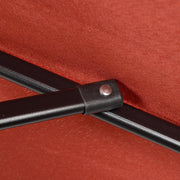 2m Outdoor Patio Parasol - Sun Shade, 6 Ribs Outsunny