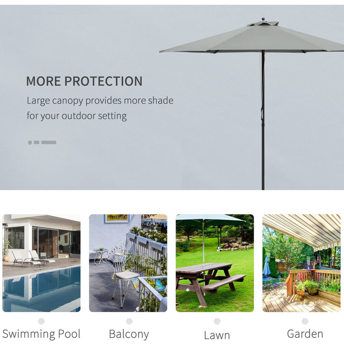 2.8m Outdoor Patio Parasols