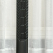 36" Tower Fan with Remote, 3 Speed, Oscillation, 7.5h Timer Homcom