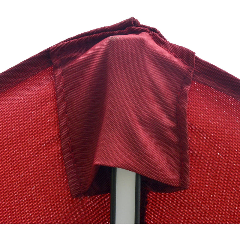 2.7m Garden Parasol With Lights, Tilt, Crank, Summer Shade