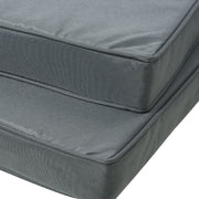 Square Cushions For Outdoor Chairs, 45x45cm, Grey Outsunny
