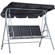 3 Seater Swing Chair Outsunny