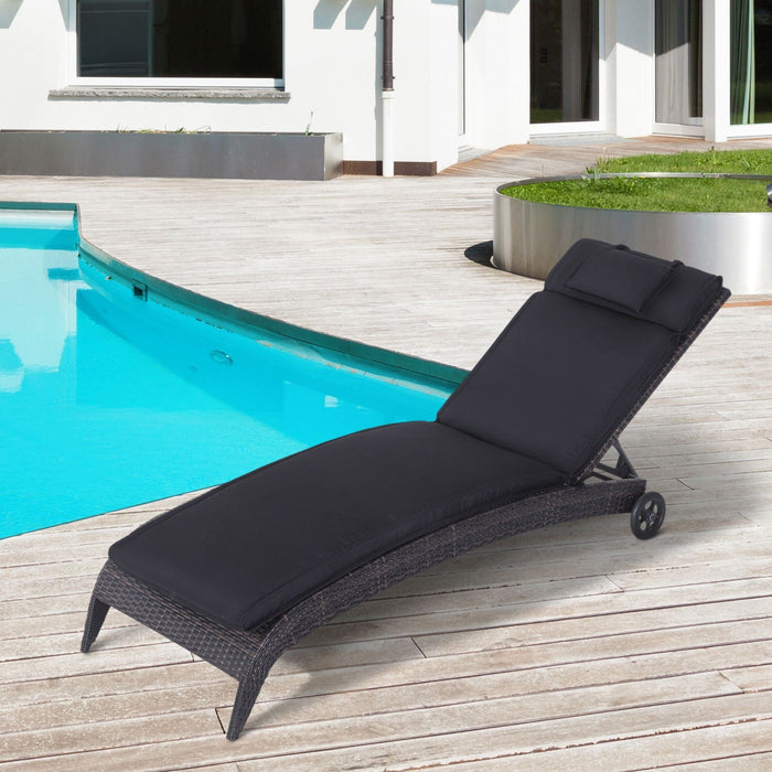 Cushion For Sun Lounger With Pillow