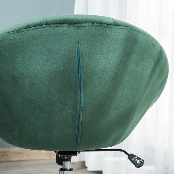 Modern Velvet Swivel Tub Chair