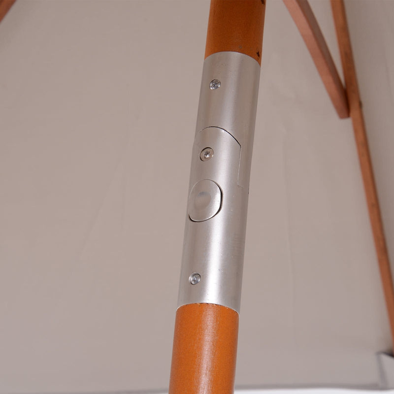 2m Outdoor Tilting Parasol Umbrella, Garden Sun Shade