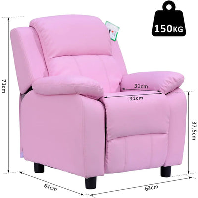 Childrens Reclining Chair Homcom