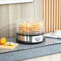 Food Dehydrator, 5-Tier, Stainless Steel, 250W, Silver Homcom