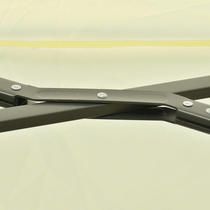 Large Cantilever Umbrella With Cross Base Outsunny