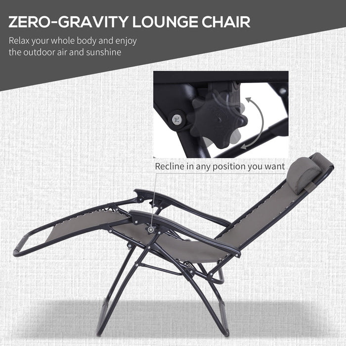 3pc Zero Gravity Chairs and Table