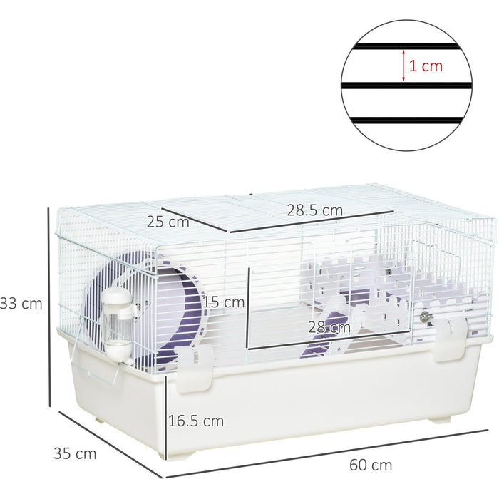 2 Tier Hamster Cage With Wheel