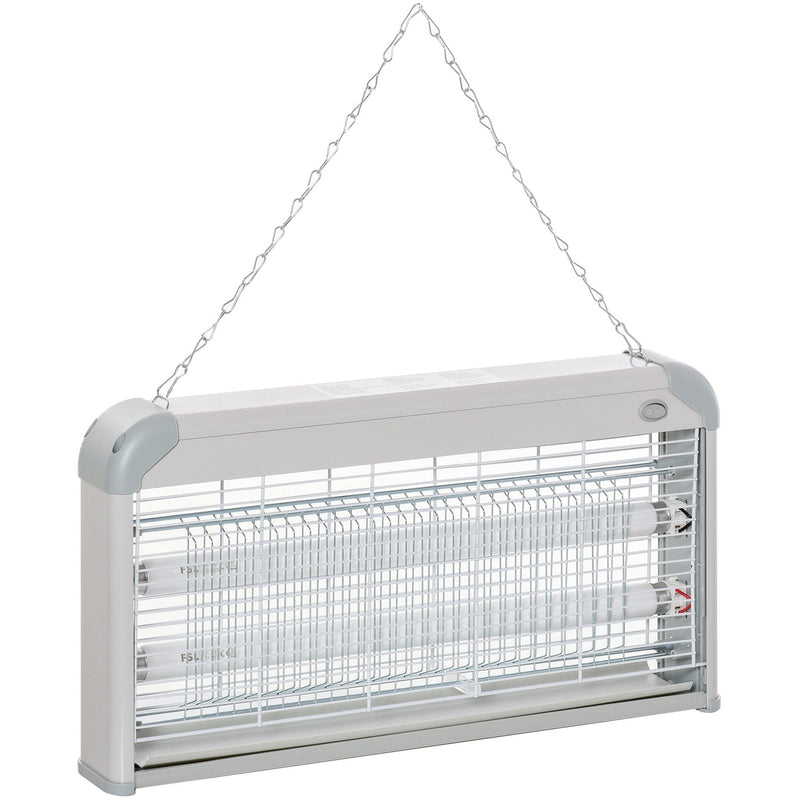 Electric Fly Mosquito Killer 30W, 60m2 Coverage, Freestanding Homcom