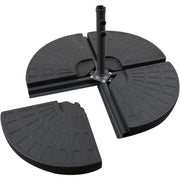 Base Weights For Cantilever Parasol, Sand/Water Fill Outsunny