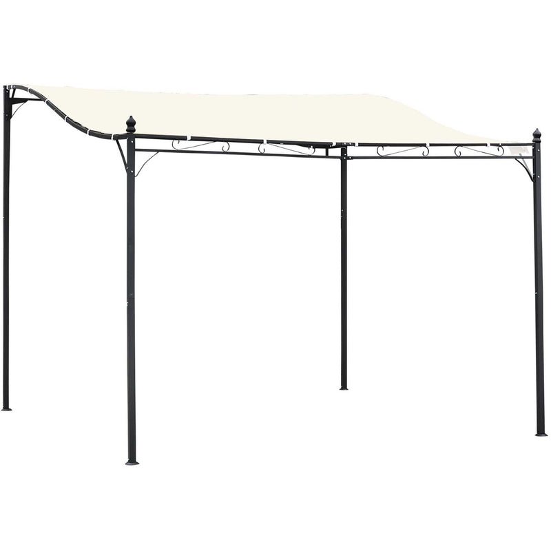 3x3m Elegant Metal Pergola Canopy