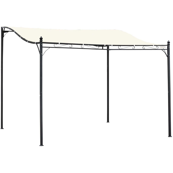 3x3m Elegant Metal Pergola Canopy