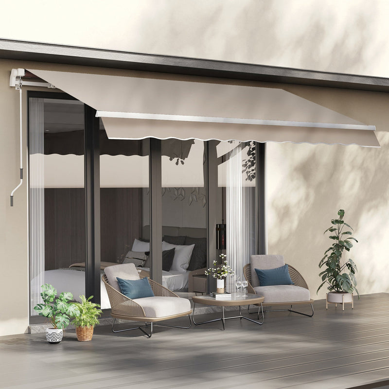 Retractable Awning For House, 3.5M x 2.5M