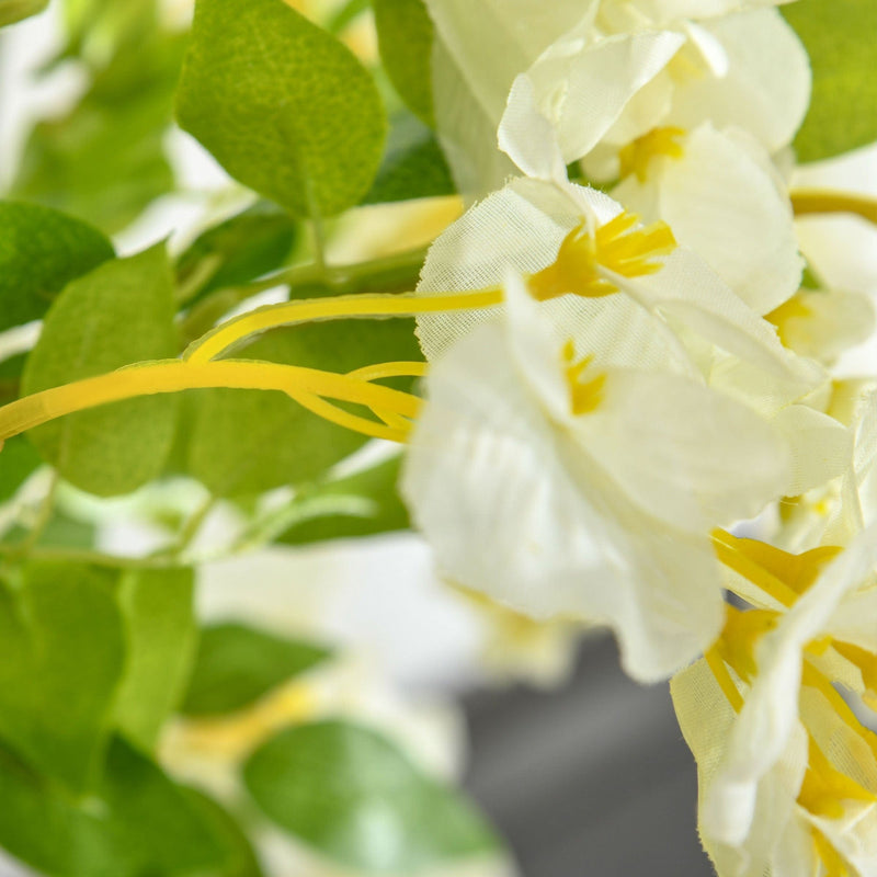 Realistic White Wisteria Tree, 160cm, Indoor/Outdoor Decor