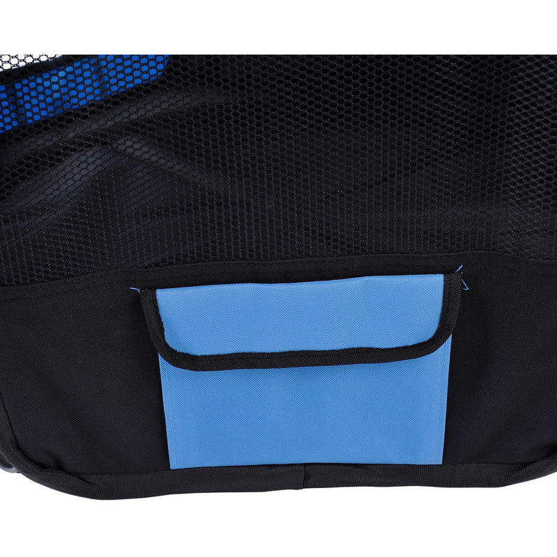 Fabric Pet Play Pen, 8-Panel Mesh, D90xH41cm, Outdoor Use