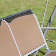 3 Seater Swing Chair Outsunny