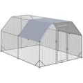 PawHut Large Chicken Coop with Roof - 380x280x195cm PawHut