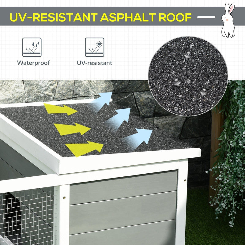 Rabbit Hutch With Run