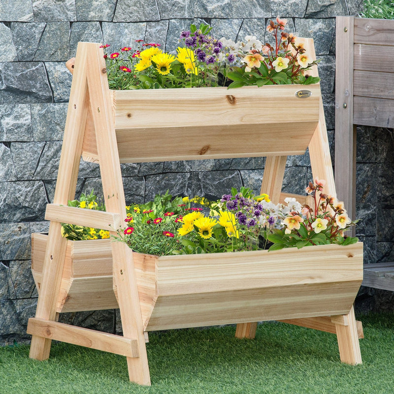 Wooden Planter Boxes For Garden
